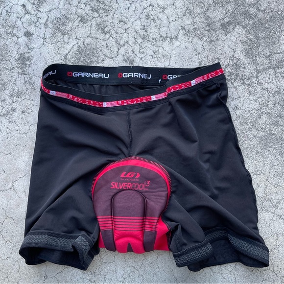Garneau Mesh InnerShorts padded Cycling Biking size medium unisex - Picture 2 of 6